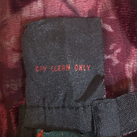 DStudio Womens Velvet Burnout Skirt Size 8 Whimsigoth Witchy Fairy Sequins Vamp - Picture 11 of 11